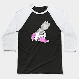 Robot Unicorn Baseball T-Shirt